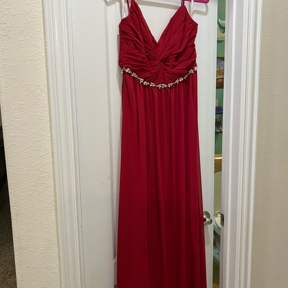 David’s bridal bridesmaid dress
